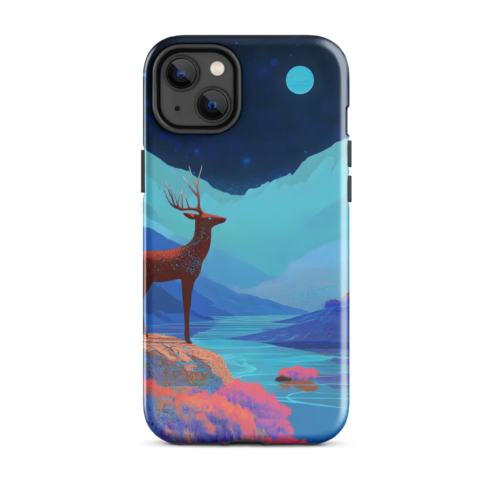 Cosmic Serenity: The Starlit Stag
