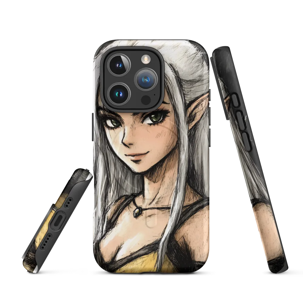 Ethereal Elegance: The Elf's Portrait