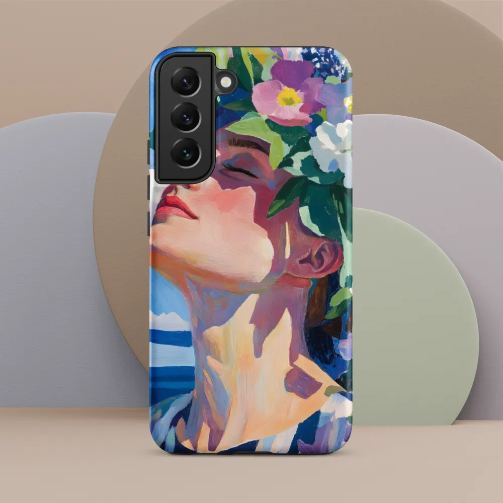 Blossom of Serenity | Phone Case |  S22 Plus | Tough Case | Matte