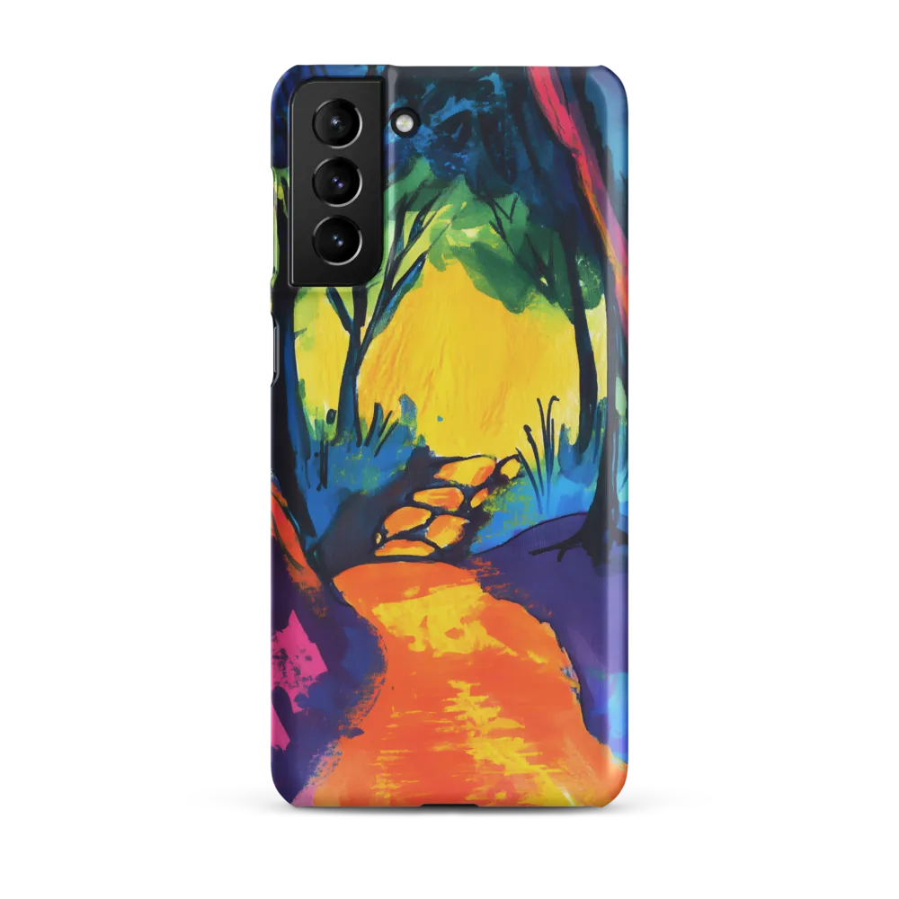 Path Through a Vibrant Forest