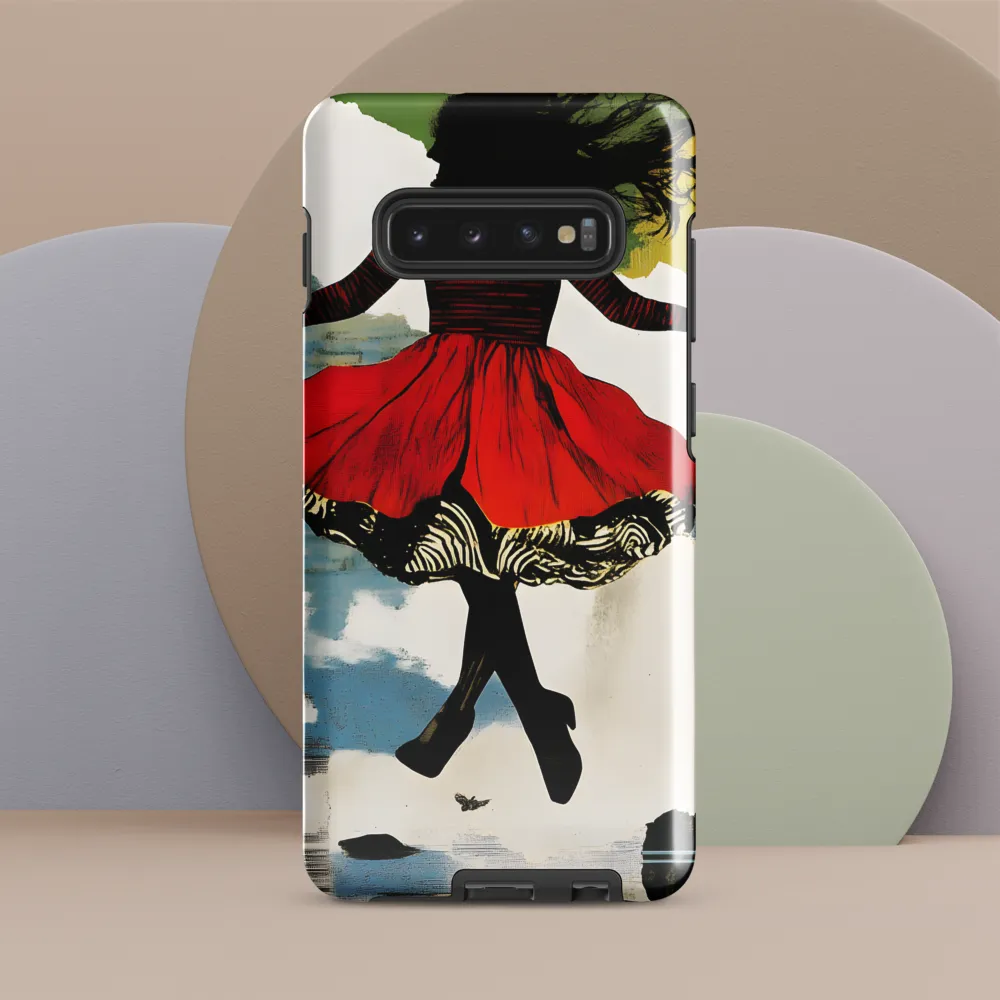 The Dance of Colors | Phone Case |  S10 Plus | Tough Case | Glossy