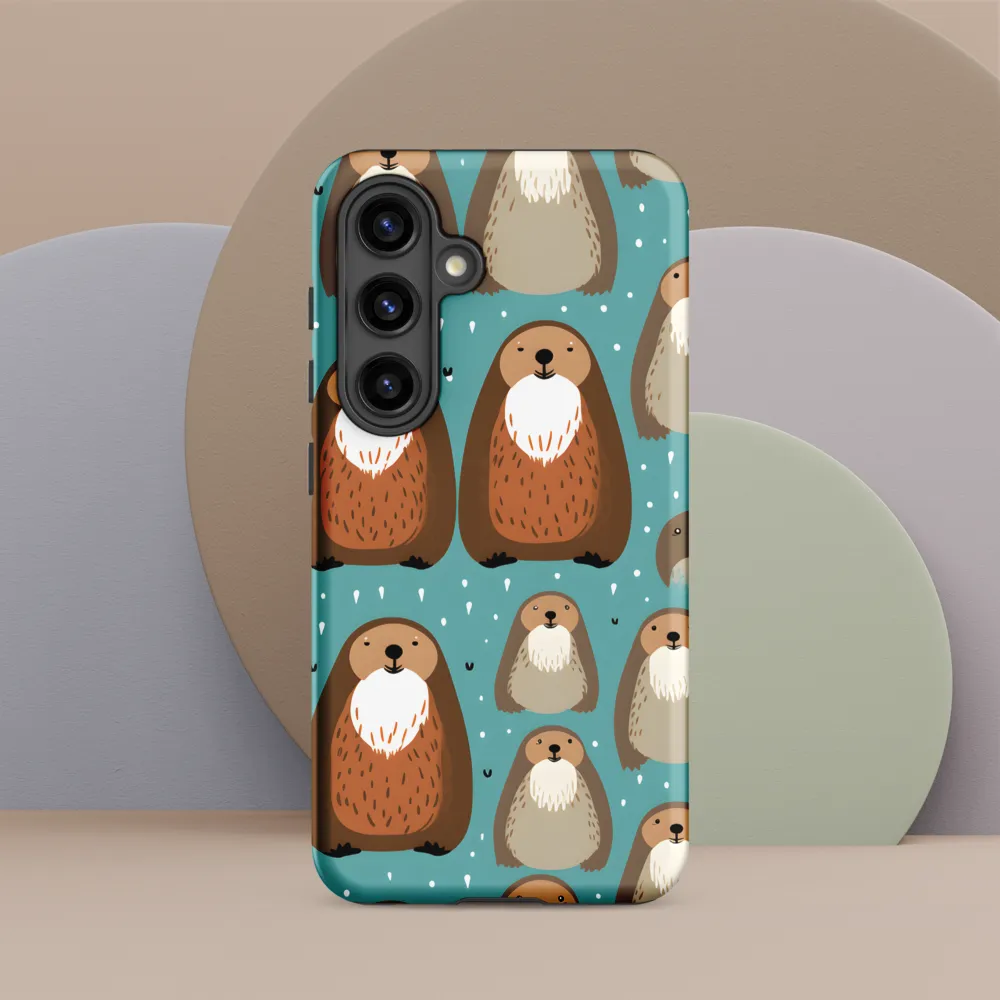Whimsical Otter Pattern