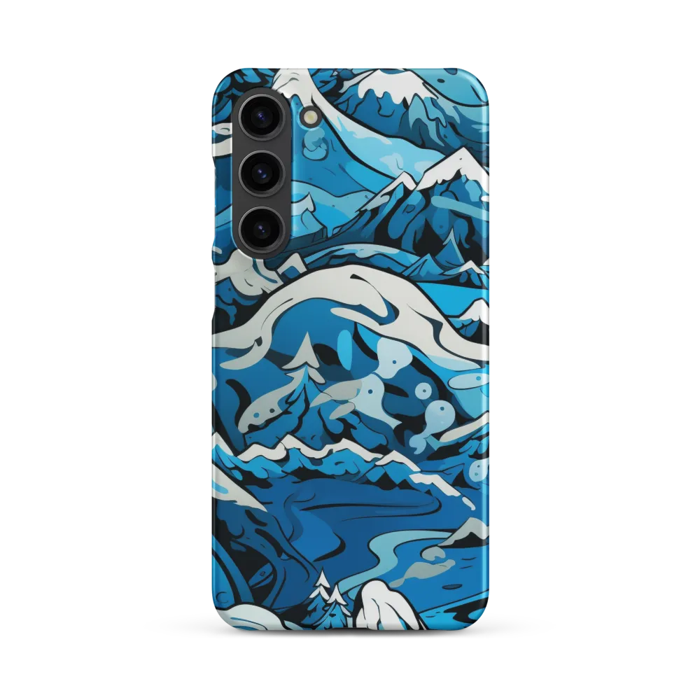 Frozen Harmony: A Blue Mountain Odyssey