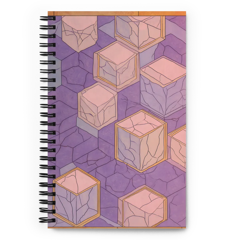 Cubist Echoes | Spiral Notebook