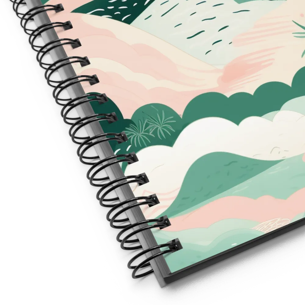 Whispers of Serenity | Spiral Notebook