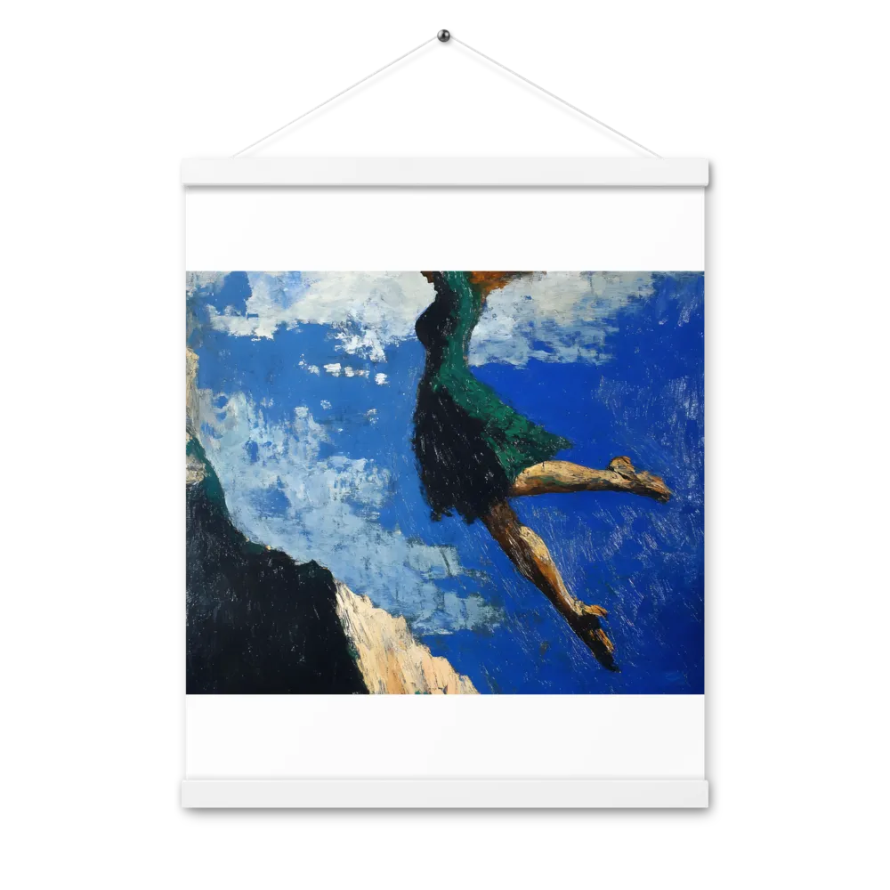 Boundless Ascent | Poster With White Wood Hanger | 16″×20″
