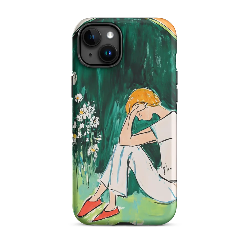 Silent Sorrow | Phone Case |  15 Plus | Tough Case | Matte
