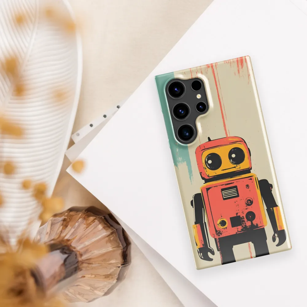 Retro Robot Charm