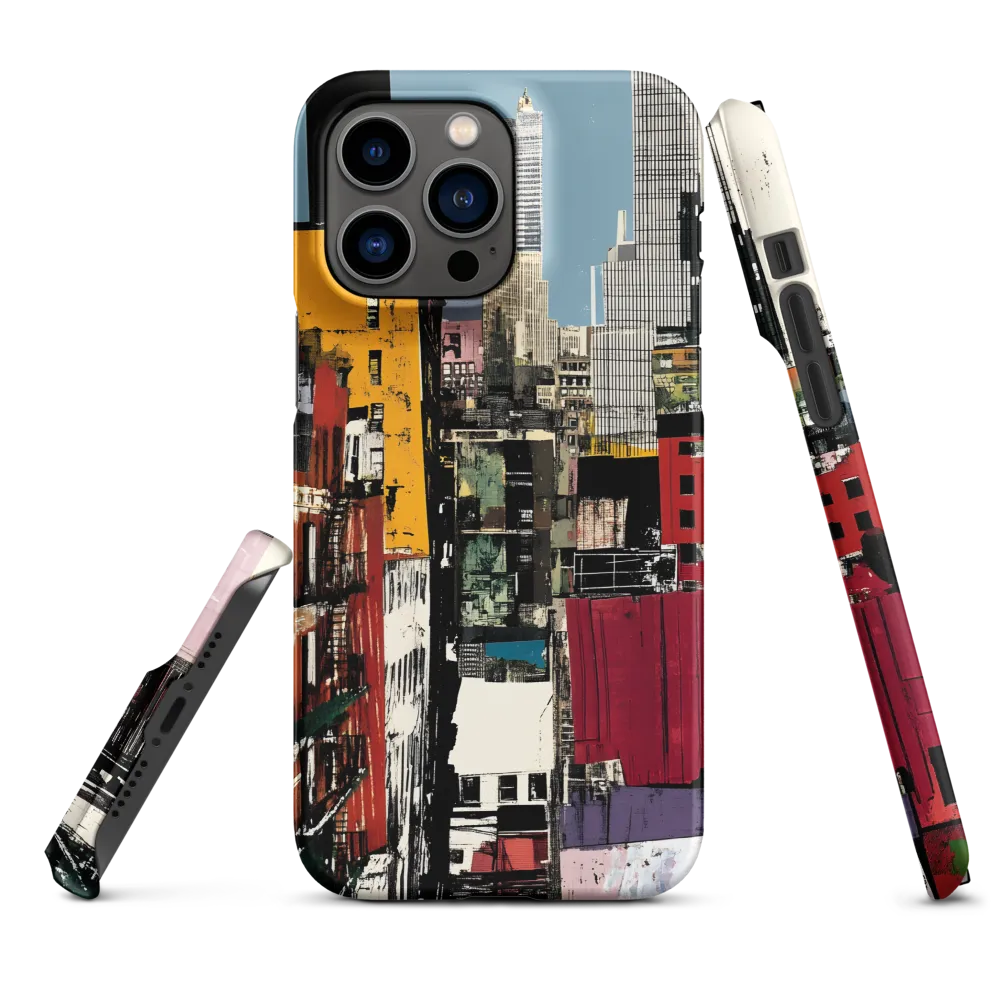 Urban Collage: A Vivid Cityscape