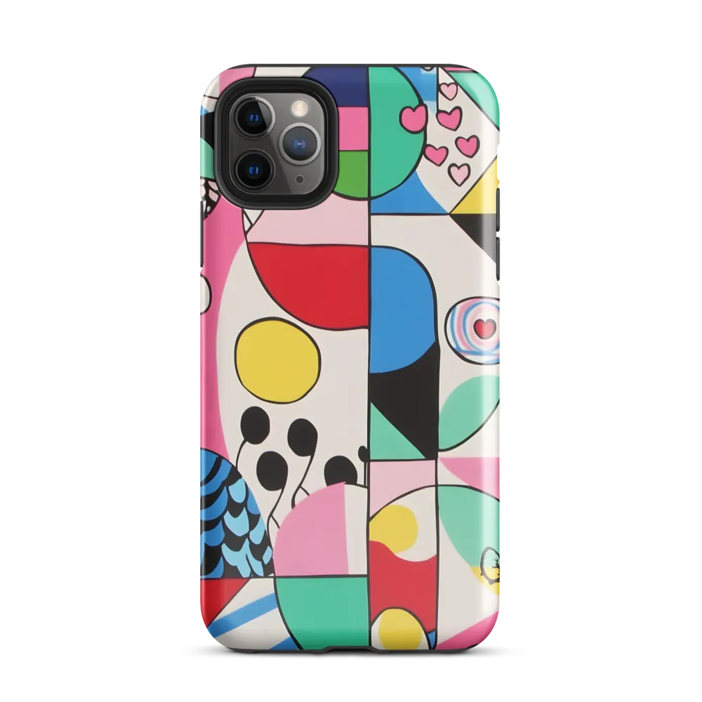 Dynamic Interplay of Shapes | Phone Case |  11 Pro Max | Tough Case | Glossy