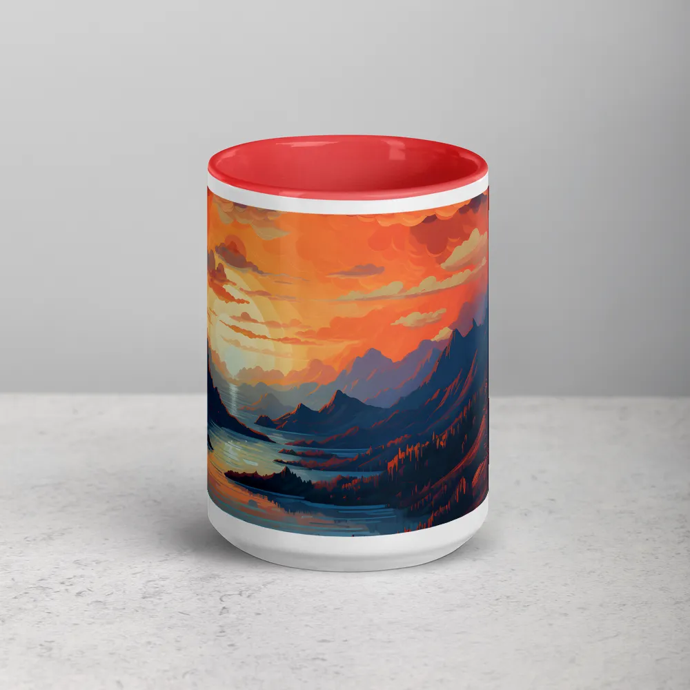 Ethereal Evening: A Digital Dusk