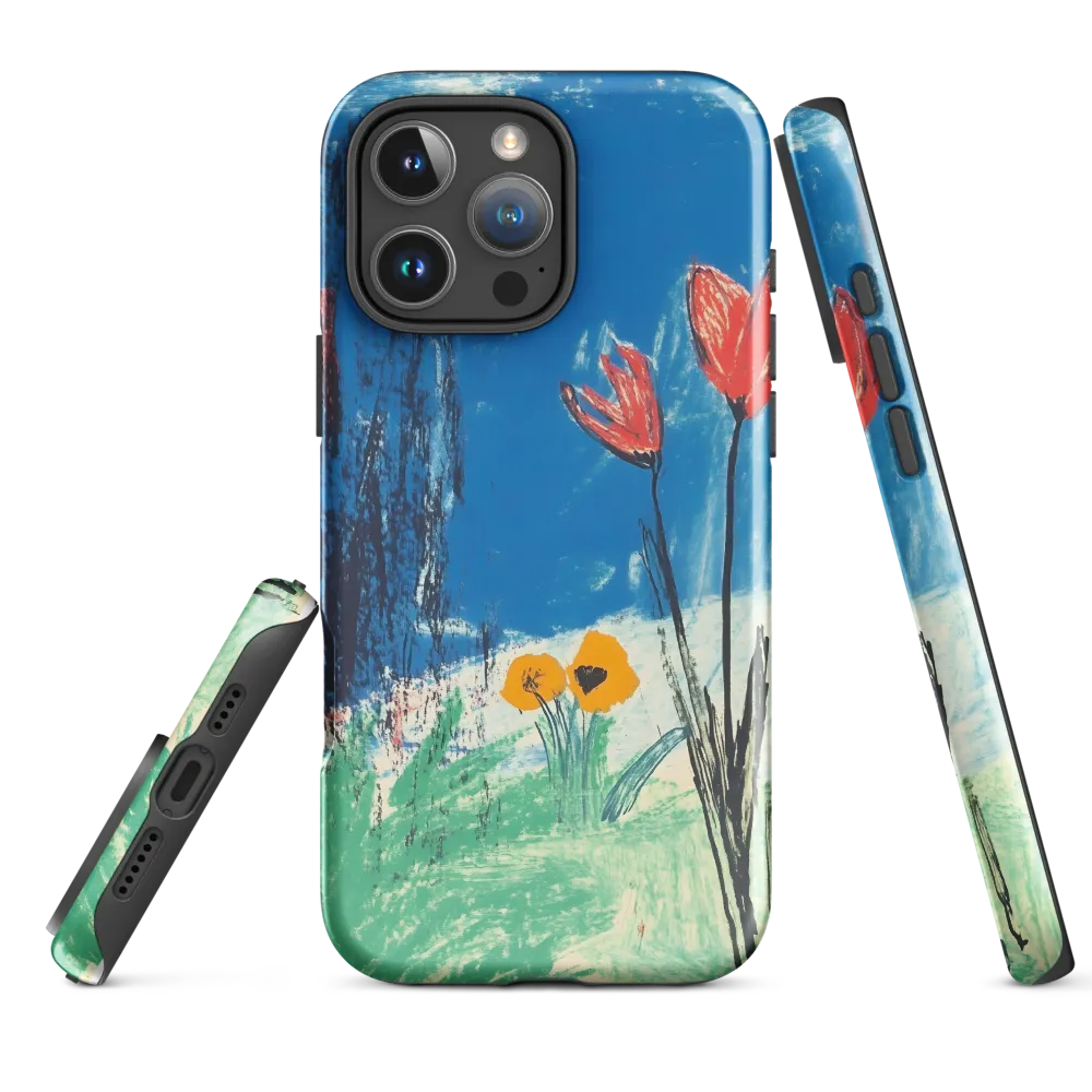 Joyful Blossoms in Blue