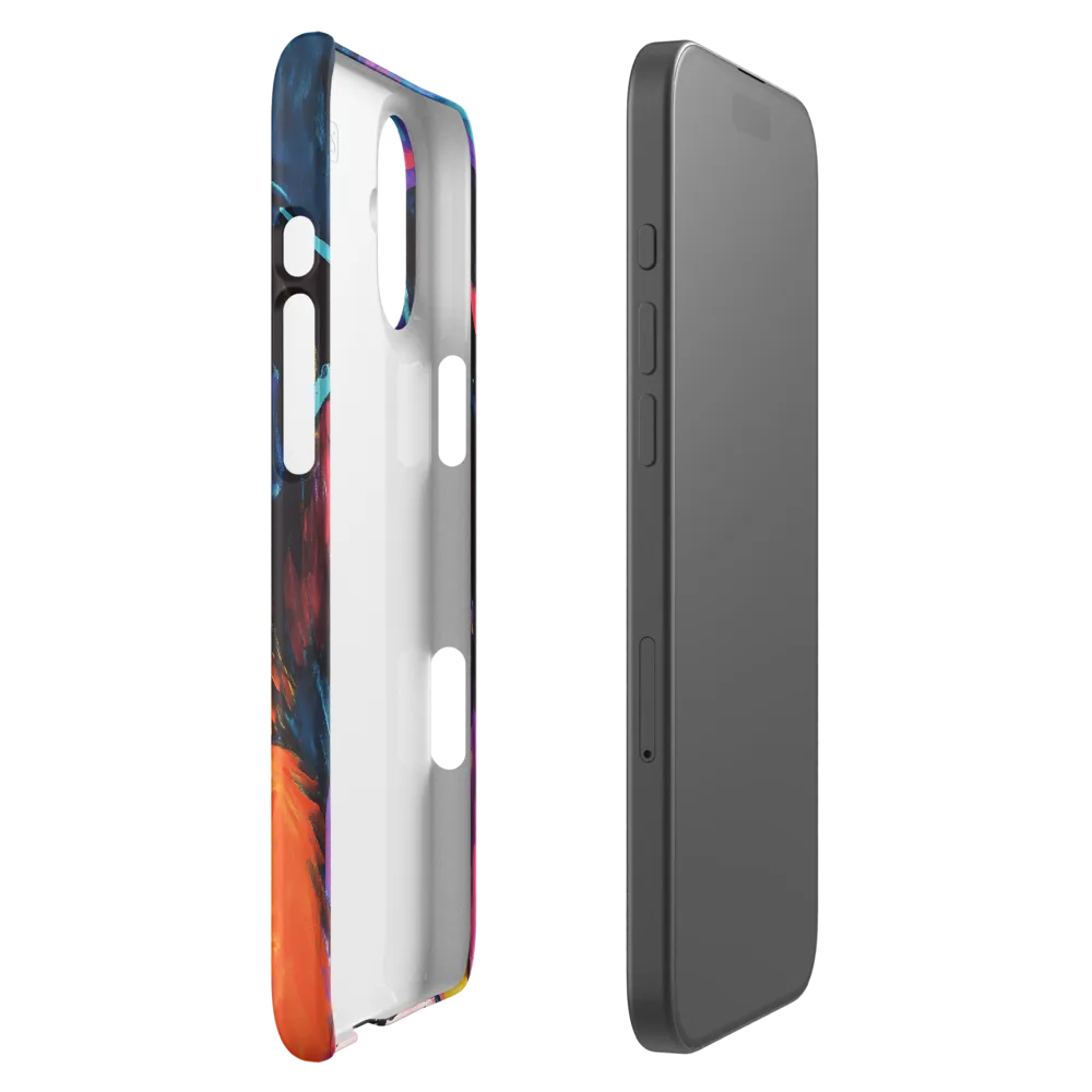 Vibrant Companions: An Expression of Canine Spirit | Phone Case |  16 Plus | Snap Case | Matte