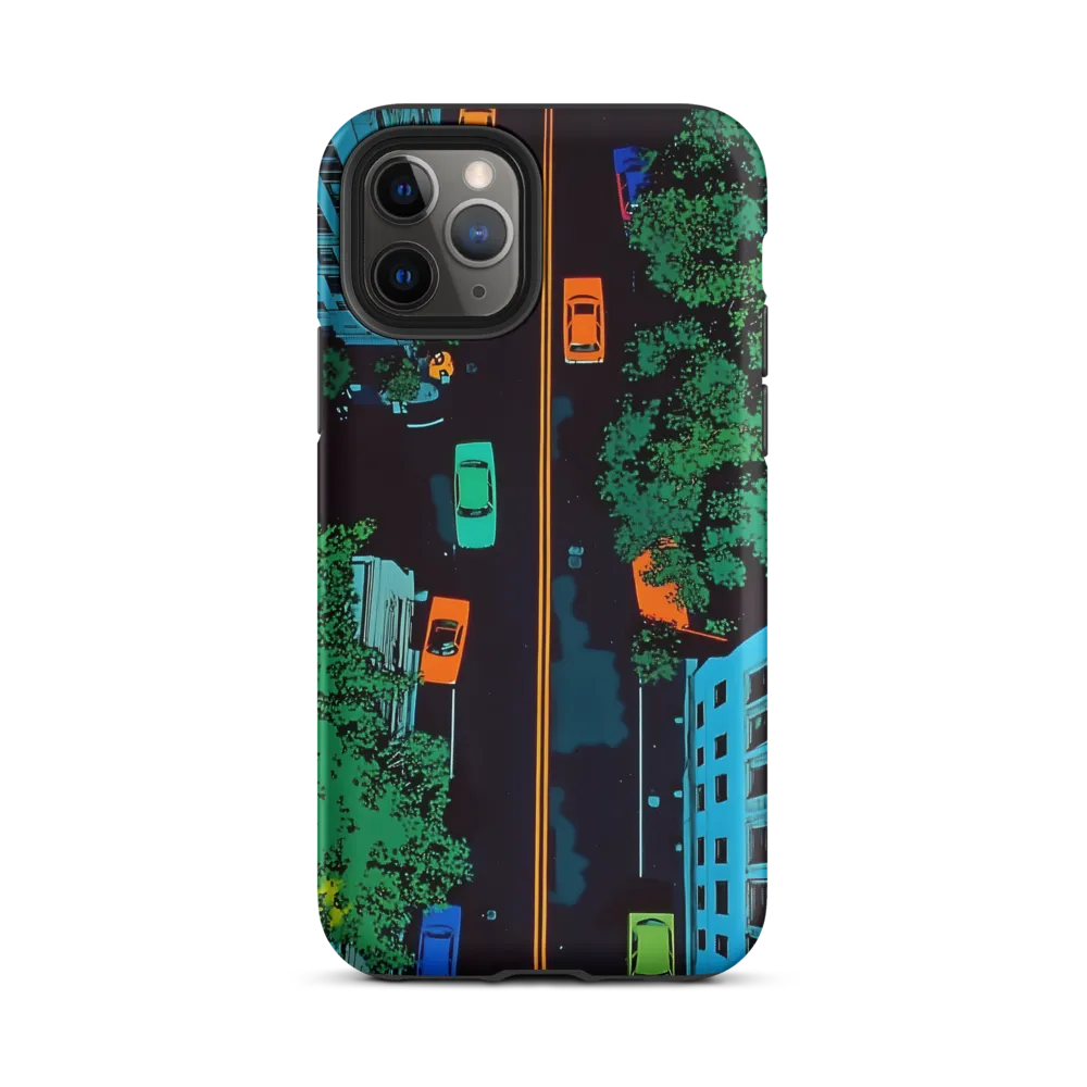Urban Pulse: A Colorful Intersection