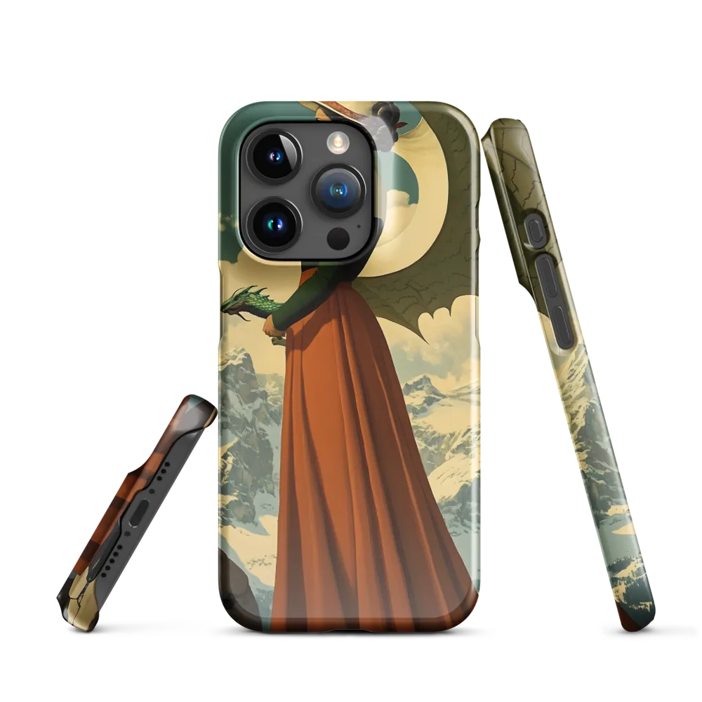Mystic Harmony: The Dragon Keeper | Phone Case |  15 Pro | Snap Case | Glossy
