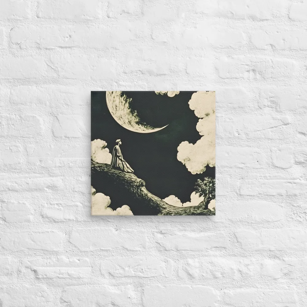 Whispers of the Moon | Canvas | 14″×14″