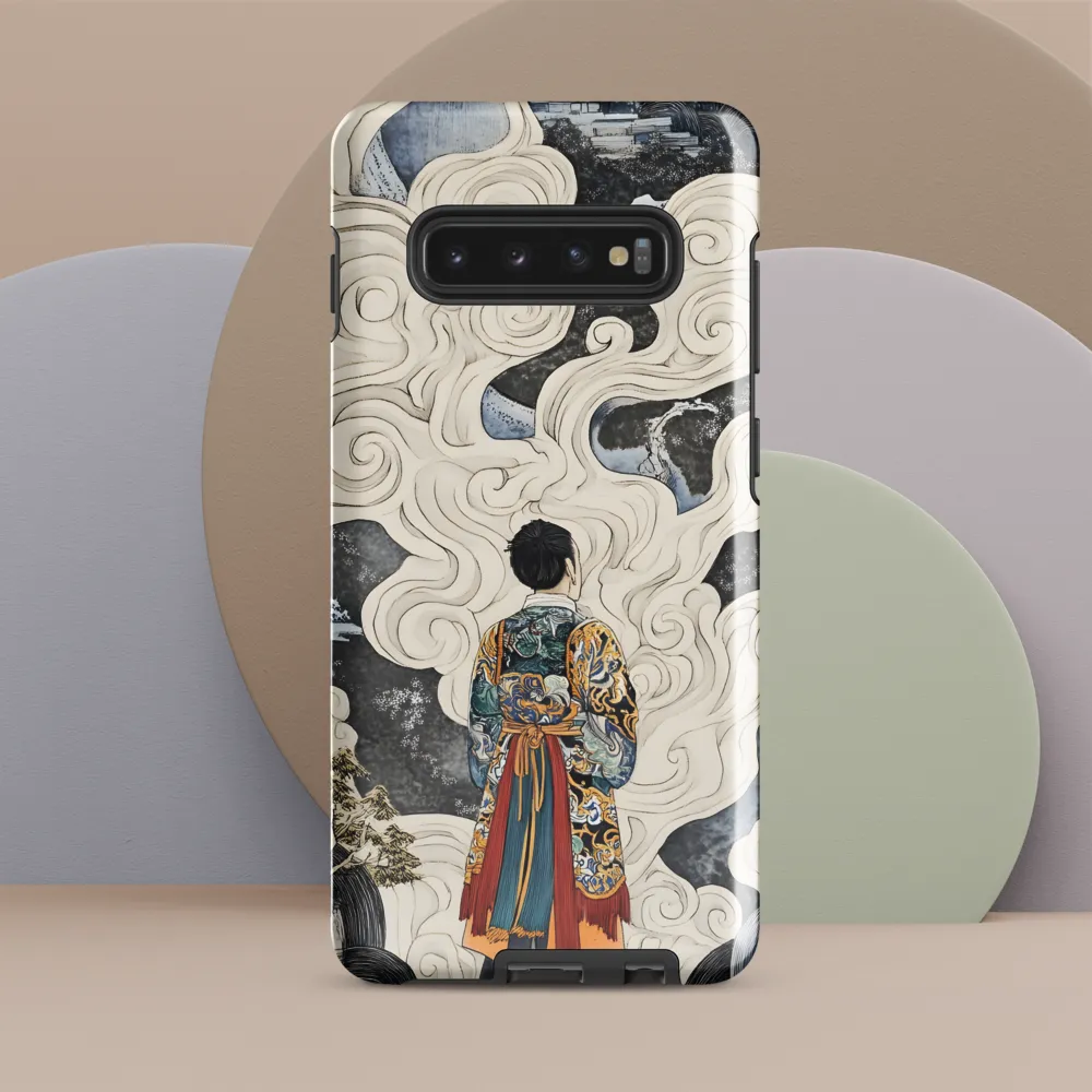 Silent Contemplation in a Mystic Landscape | Phone Case |  S10 Plus | Tough Case | Glossy