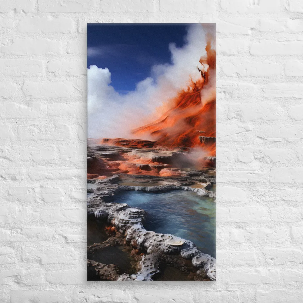 Nature's Fury: The Volcano's Expression