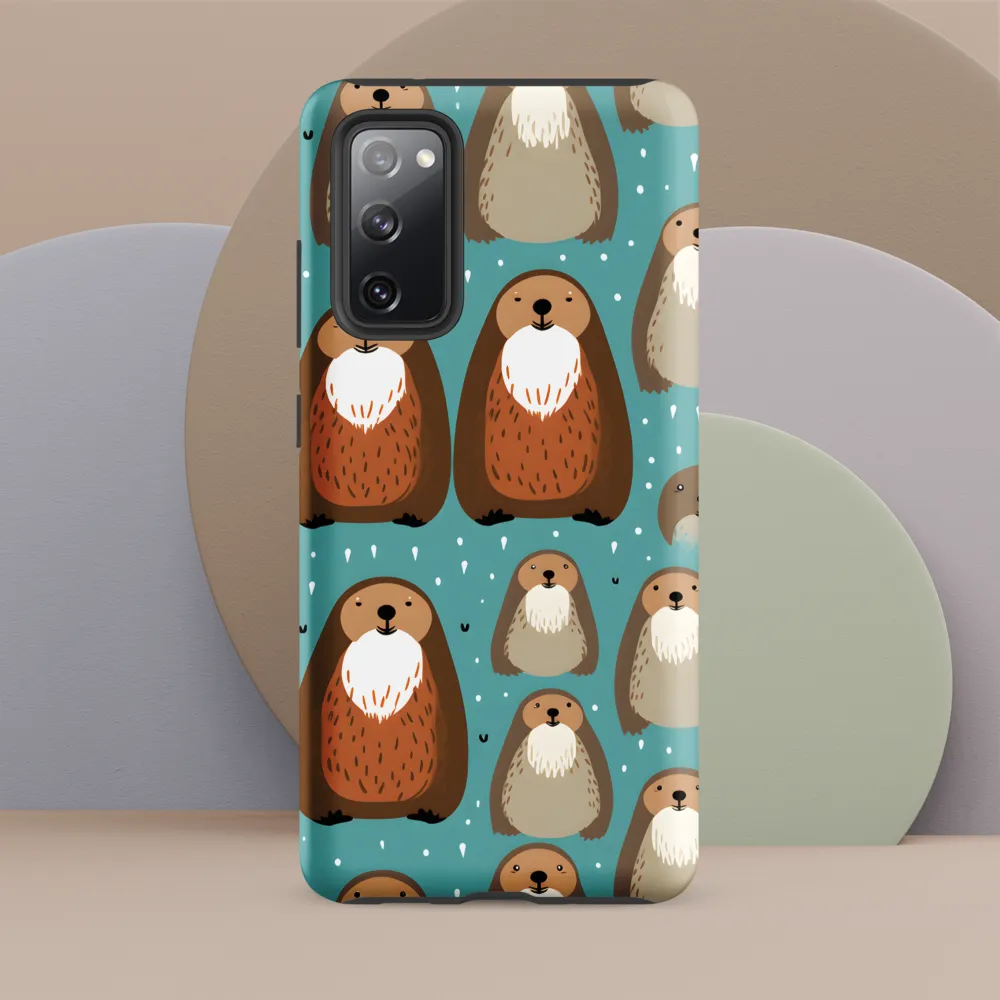 Whimsical Otter Pattern