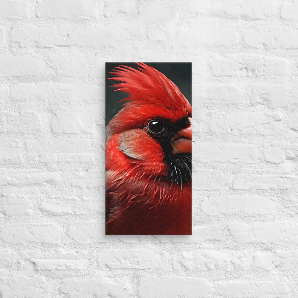 The Bold Cardinal | Canvas | 10″×20″