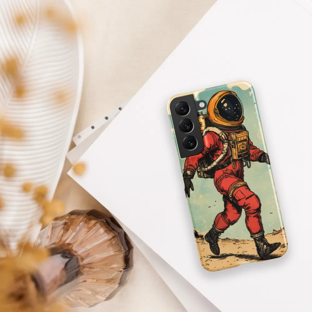 The Cosmic Wanderer | Phone Case |  S22 | Snap Case | Matte