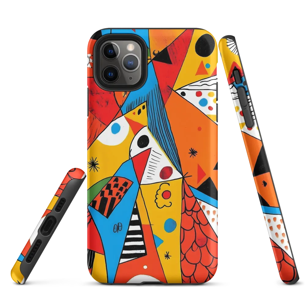 Geometric Playground: A Colorful Journey Through Abstract Landscapes