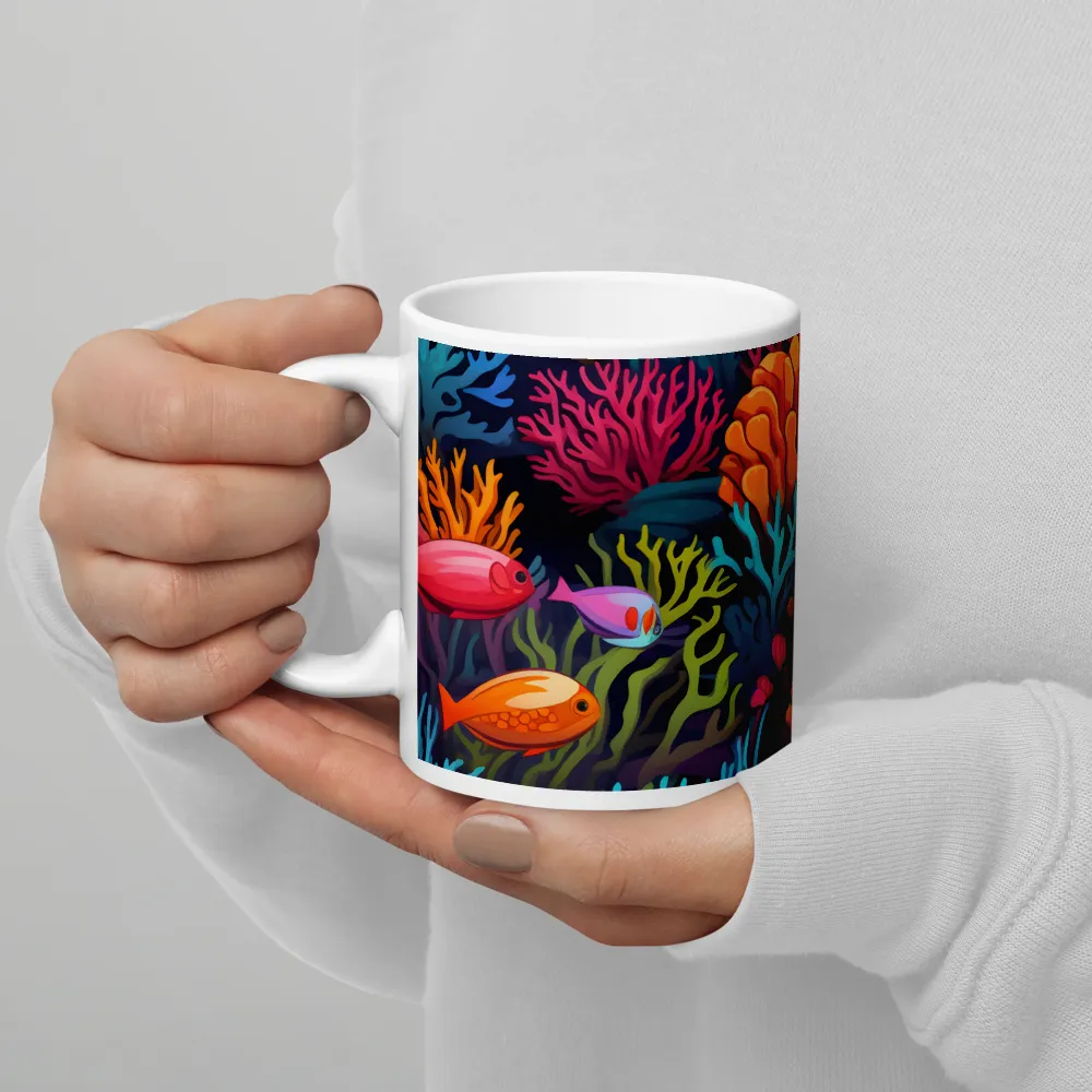 Underwater Harmony: A Coral Reef Wonderland | Mugs | Multiple Sizes & Colors