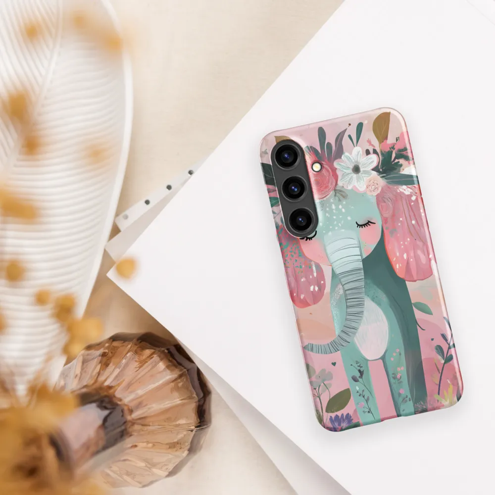 Whimsical Elephant in Bloom