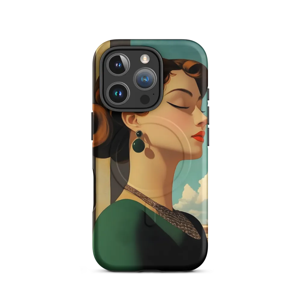 Elegance in Art Deco: A Portrait of Grace