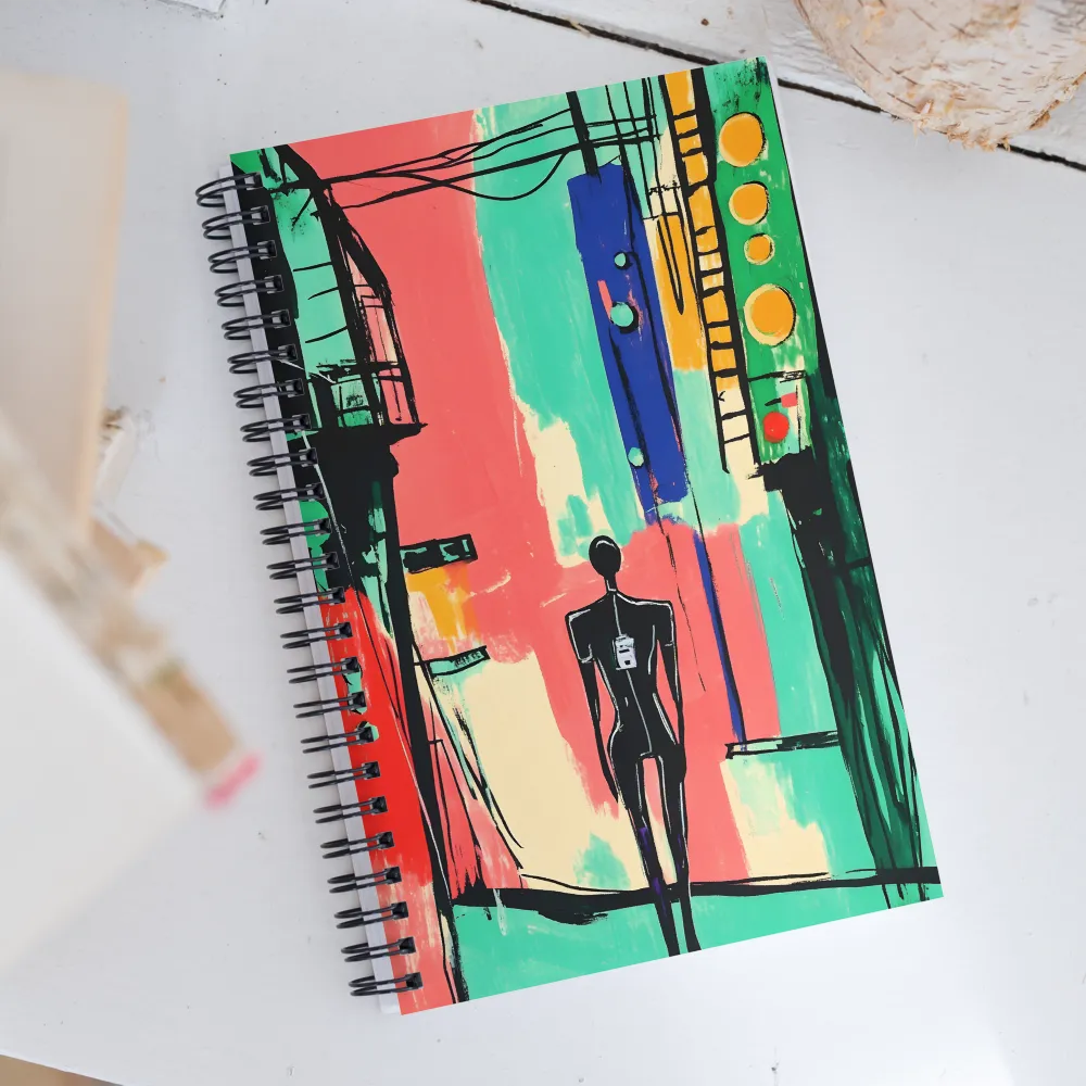 Urban Journeys in Color | Spiral Notebook