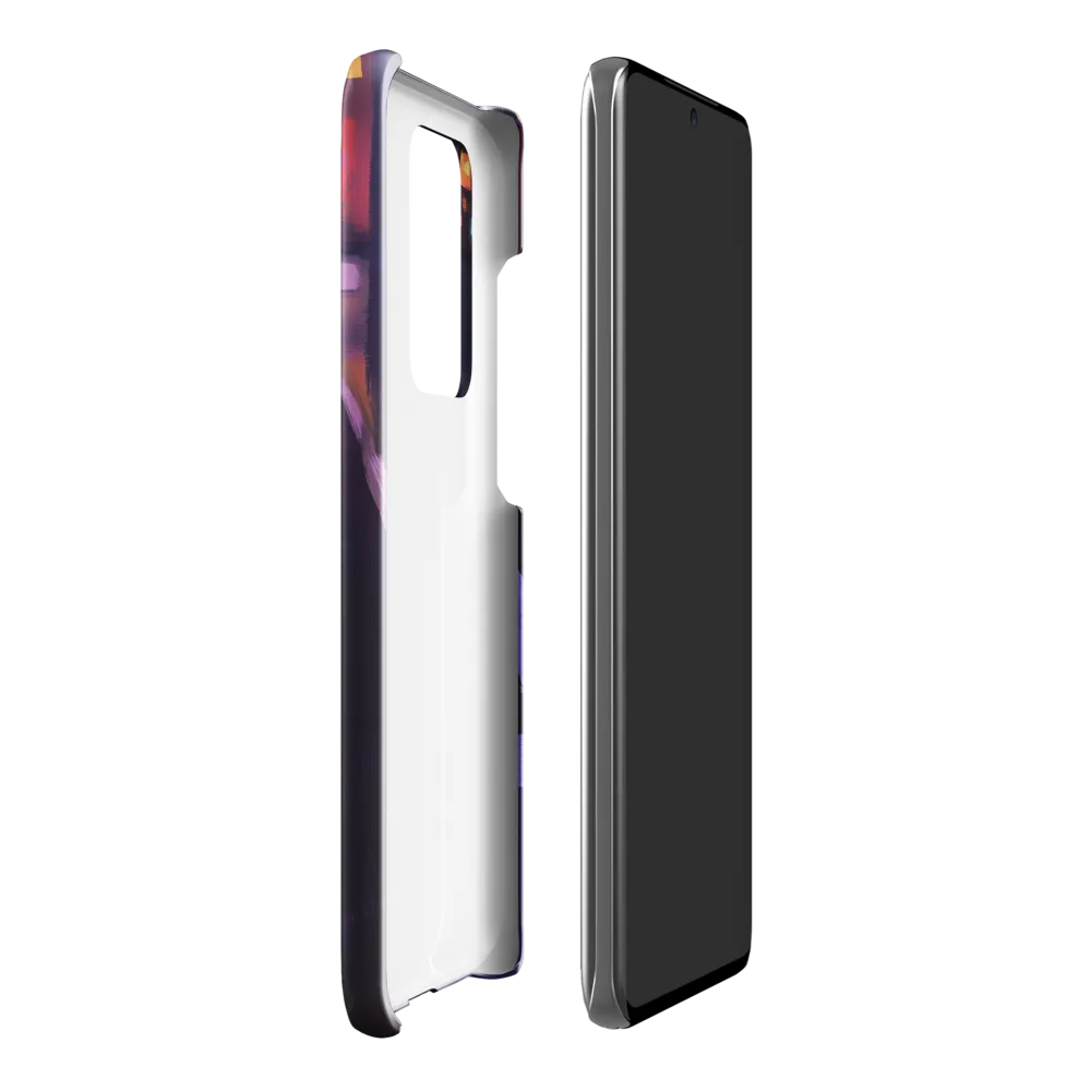 Wandering Through Neon Dreams | Phone Case |  S20 Ultra | Snap Case | Glossy