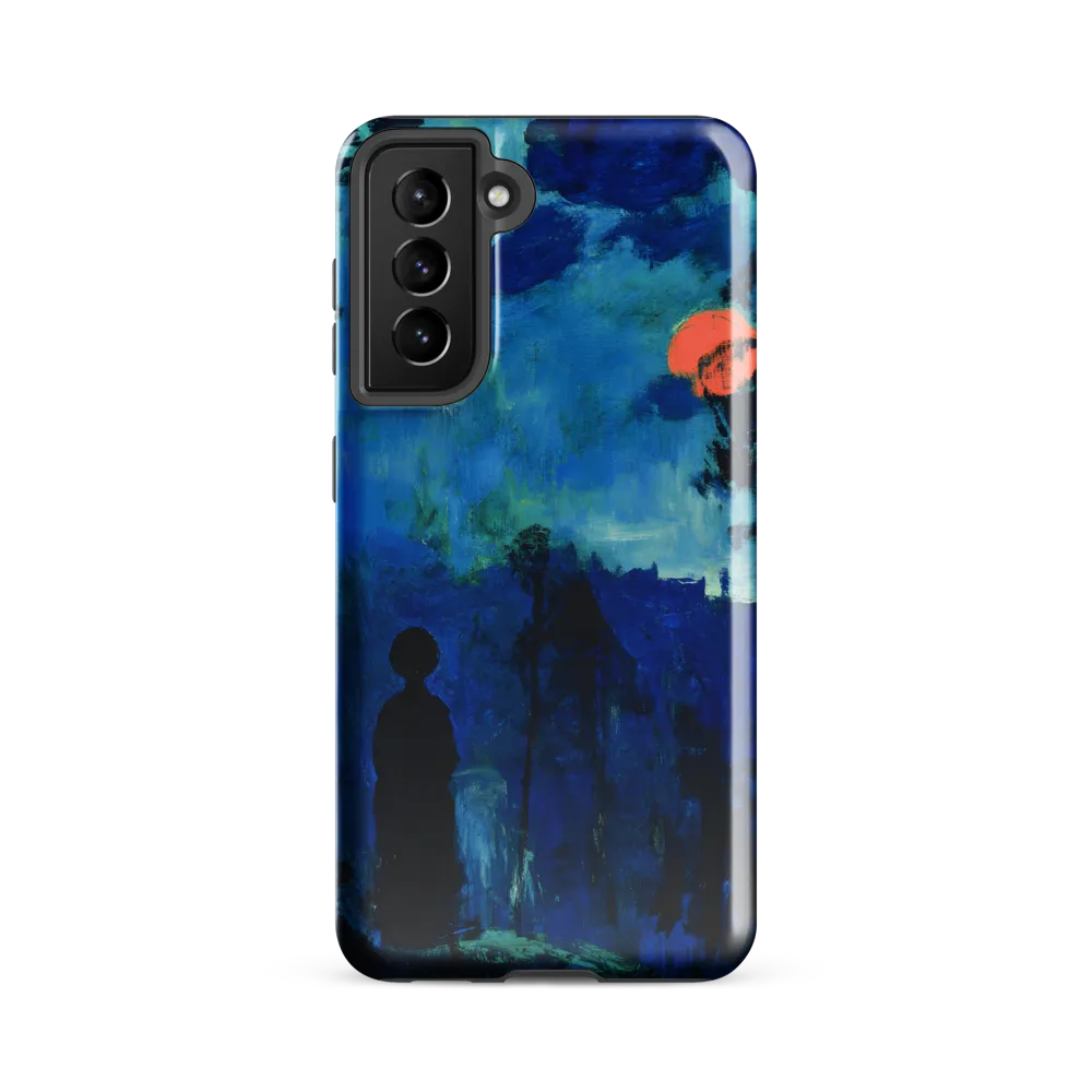 Solitude in Blue | Phone Case |  S21 FE | Tough Case | Glossy