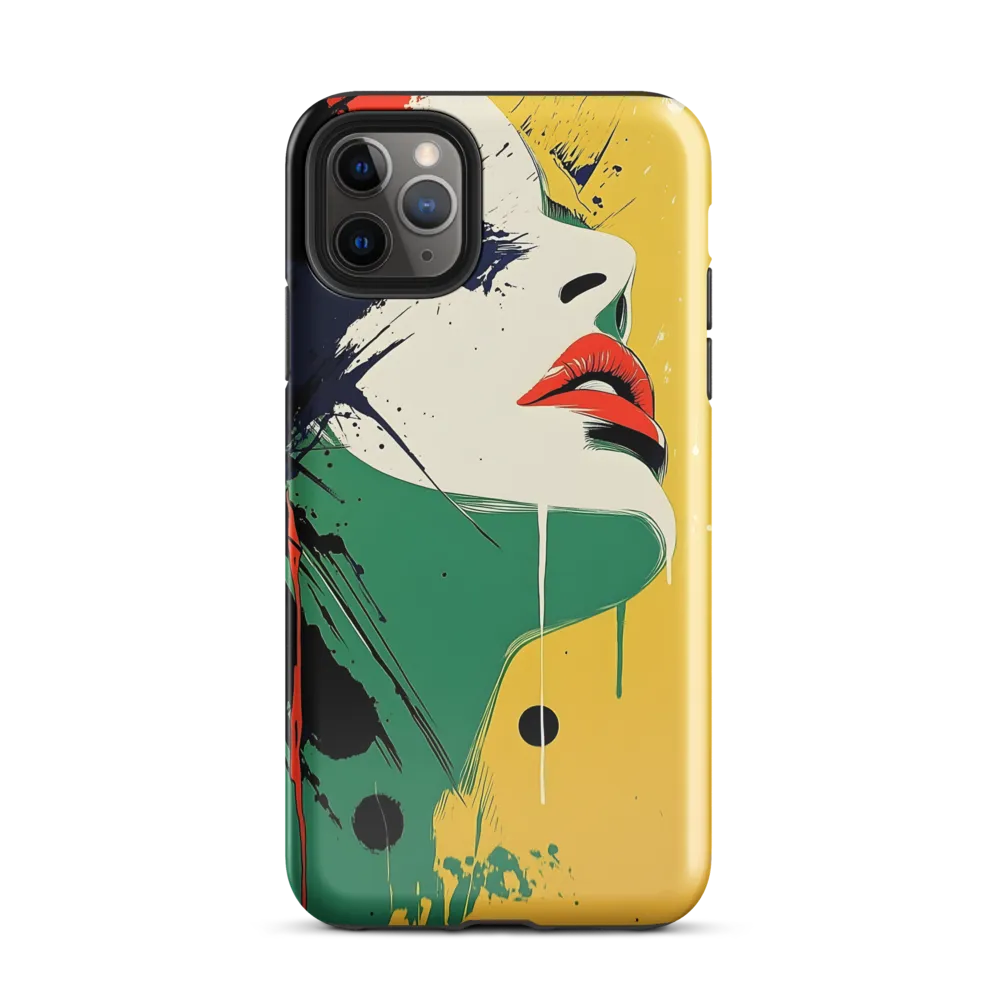 Bold Reflections: A Pop Art Portrait | Phone Case |  11 Pro Max | Tough Case | Glossy