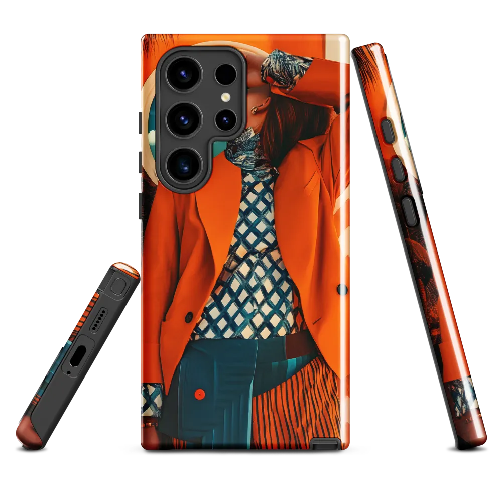 Vibrant Interplay: A Fusion of Fashion and Nature