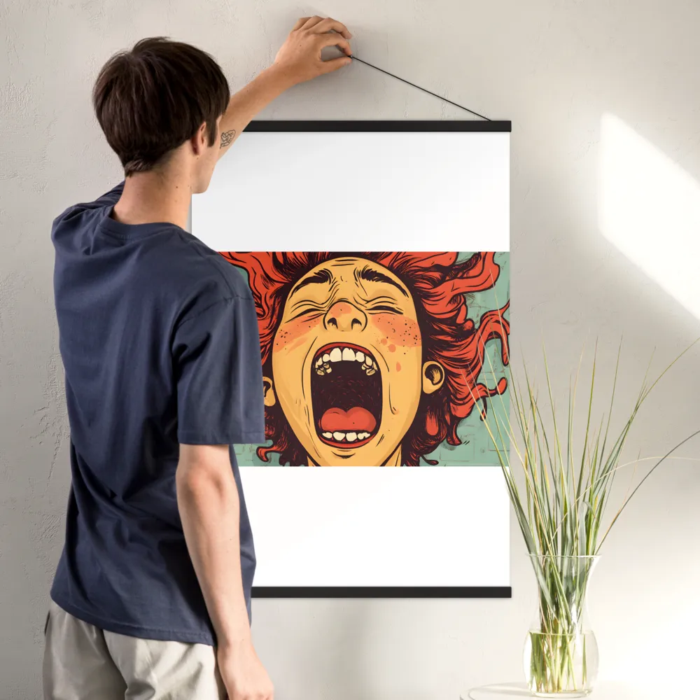 Fury Unleashed | Poster With Black Wood Hanger | 24″×36″