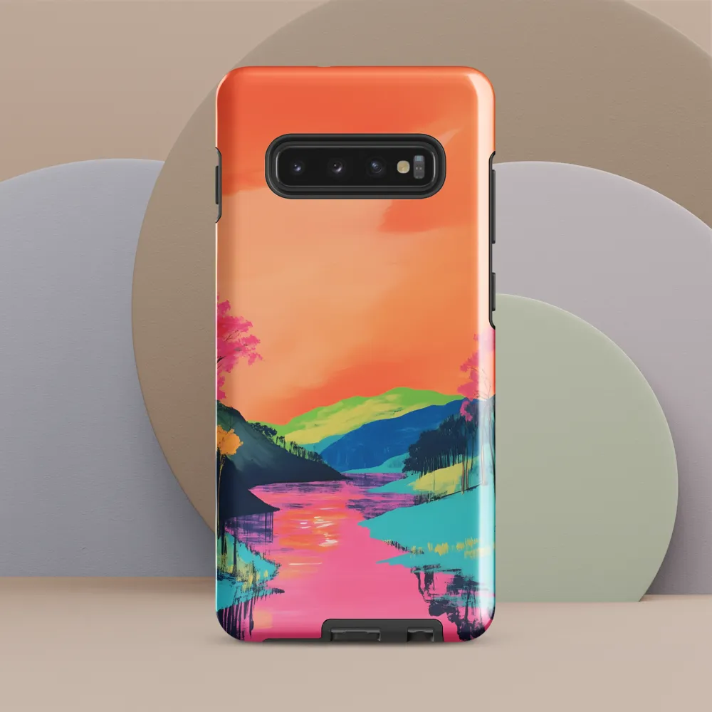 Dreamscape River | Phone Case |  S10 Plus | Tough Case | Glossy