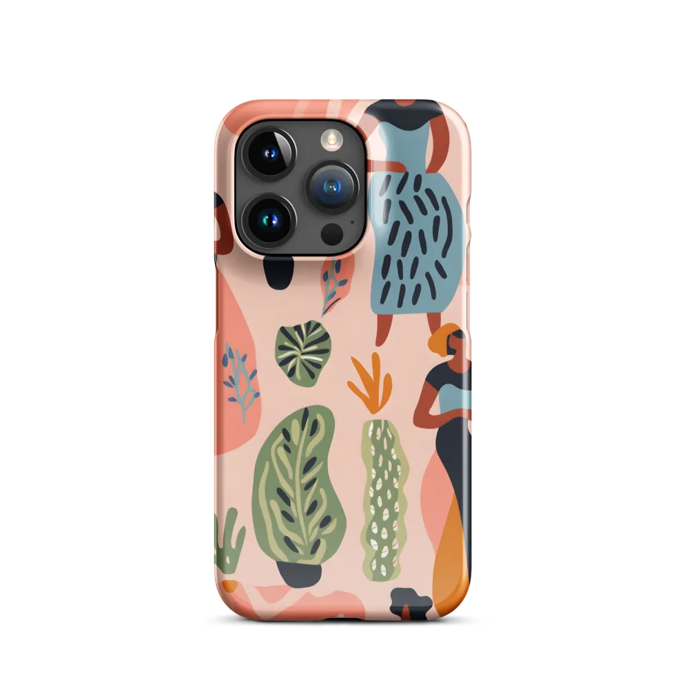 Harmony of Nature and Femininity | Phone Case |  15 Pro | Snap Case | Glossy