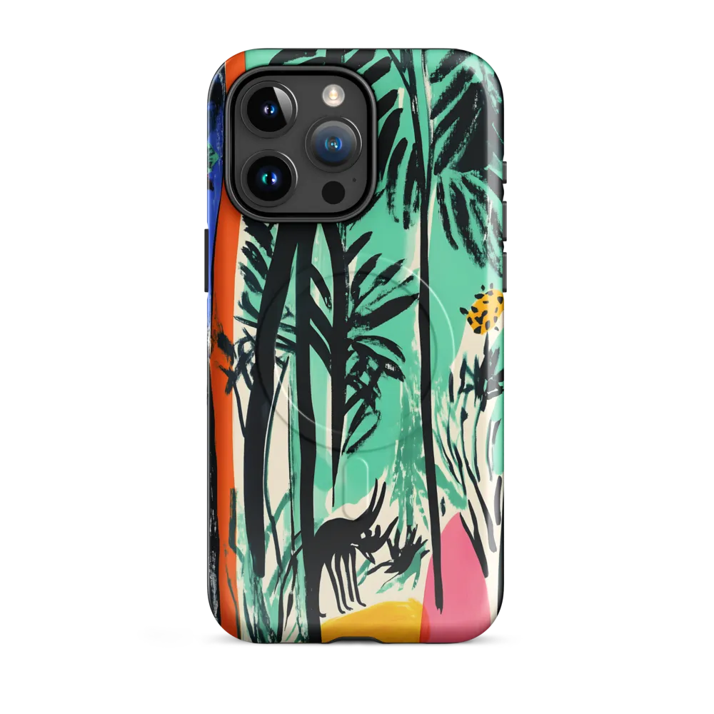 Whispers of the Jungle | Phone Case |  15 Pro Max | MagSafe® Tough Case | Glossy