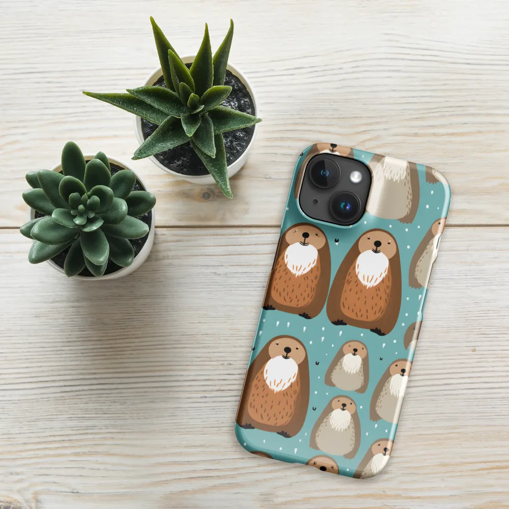 Whimsical Otter Pattern