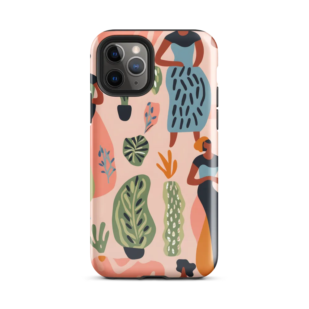 Harmony of Nature and Femininity | Phone Case |  11 Pro | Tough Case | Glossy