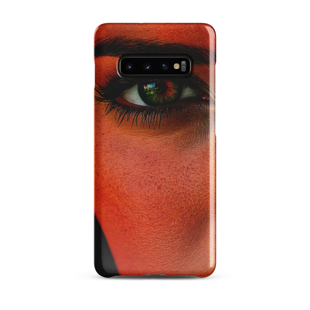 Gaze of Intensity | Phone Case |  S10 Plus | Snap Case | Glossy