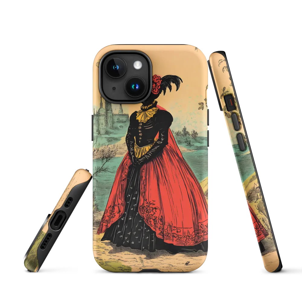 Elegance in Red and Gold