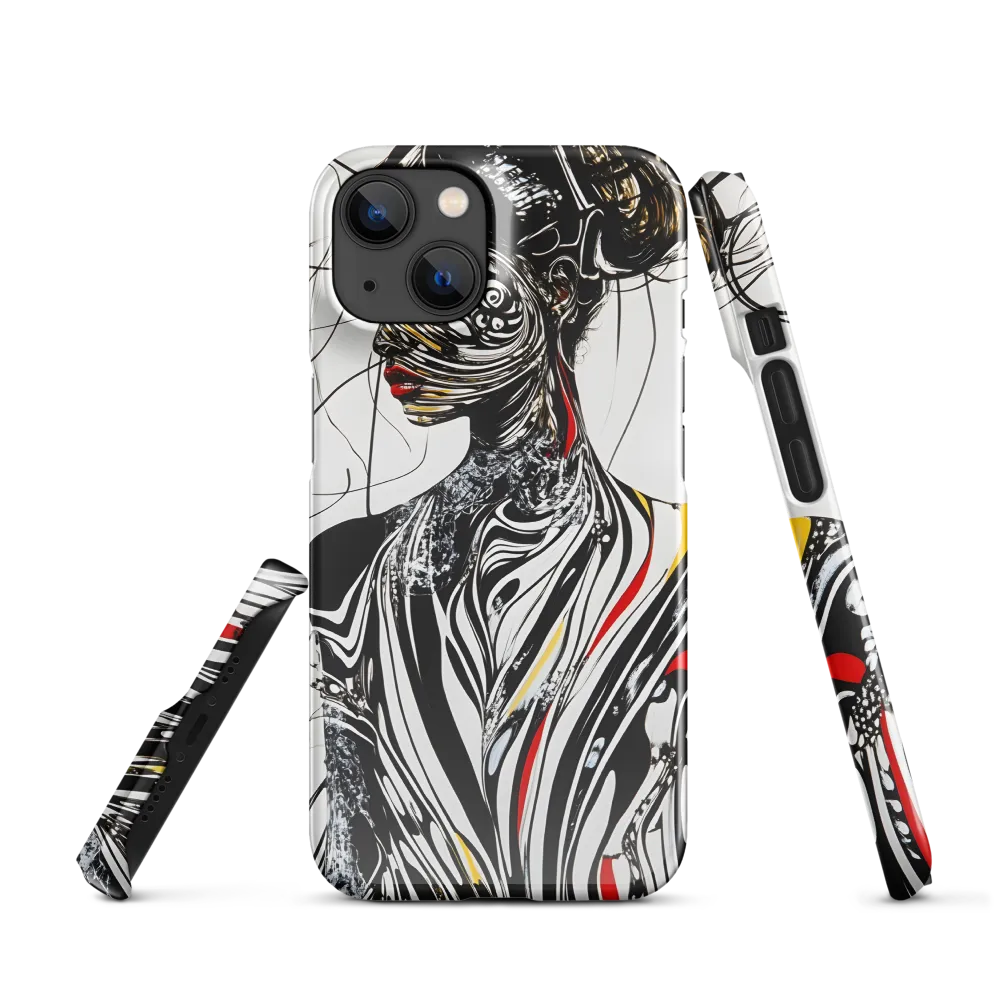 Whispers of the Abstract | Phone Case |  14 | Snap Case | Glossy