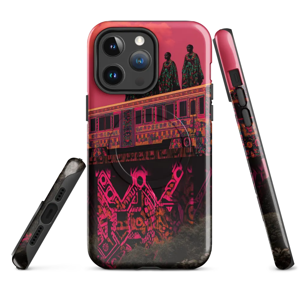 Elevated Dreams: A Surreal Journey | Phone Case |  14 Pro Max | MagSafe® Tough Case | Glossy