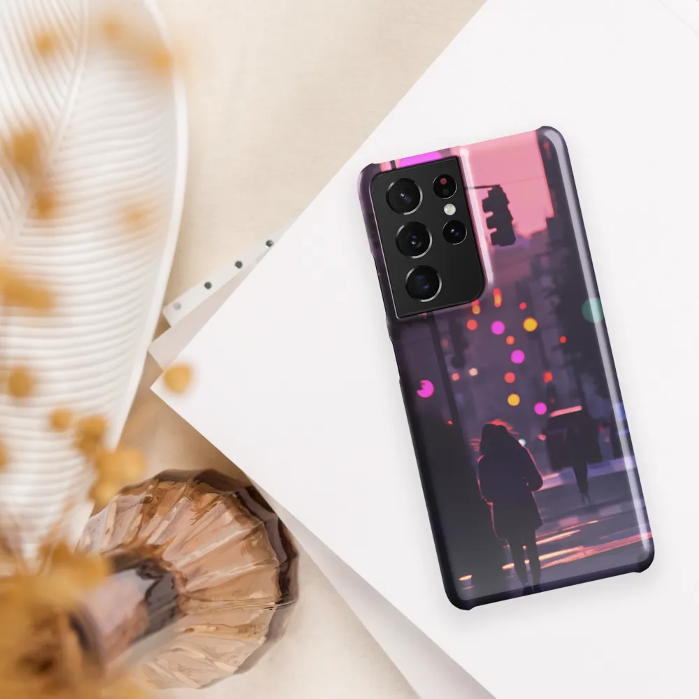 City Silhouettes at Dusk | Phone Case |  S21 Ultra | Snap Case | Glossy