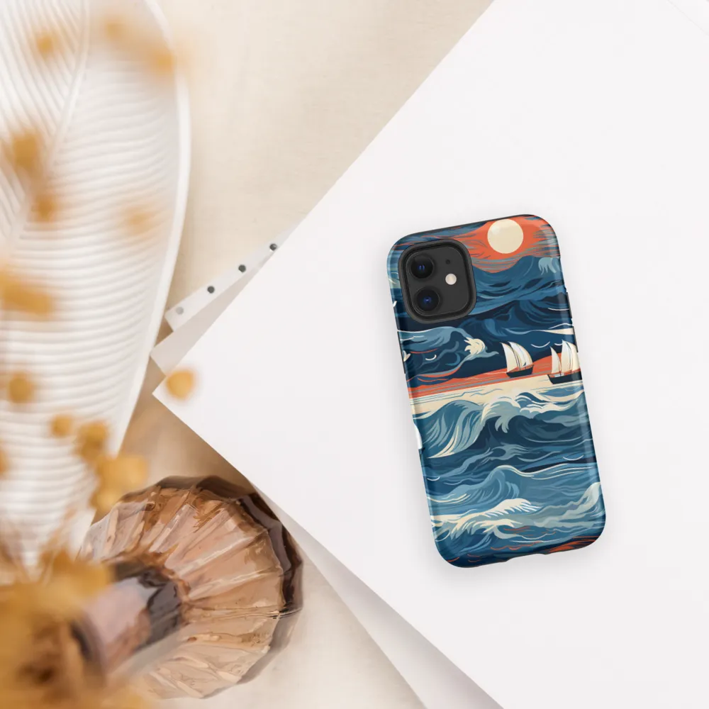 Ocean Whispers: A Voyage at Dusk