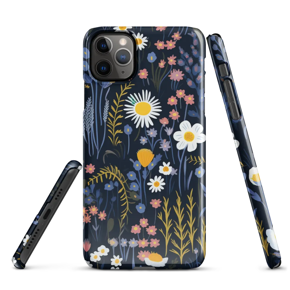 Botanical Harmony: A Floral Symphony | Phone Case |  11 Pro Max | Snap Case | Glossy