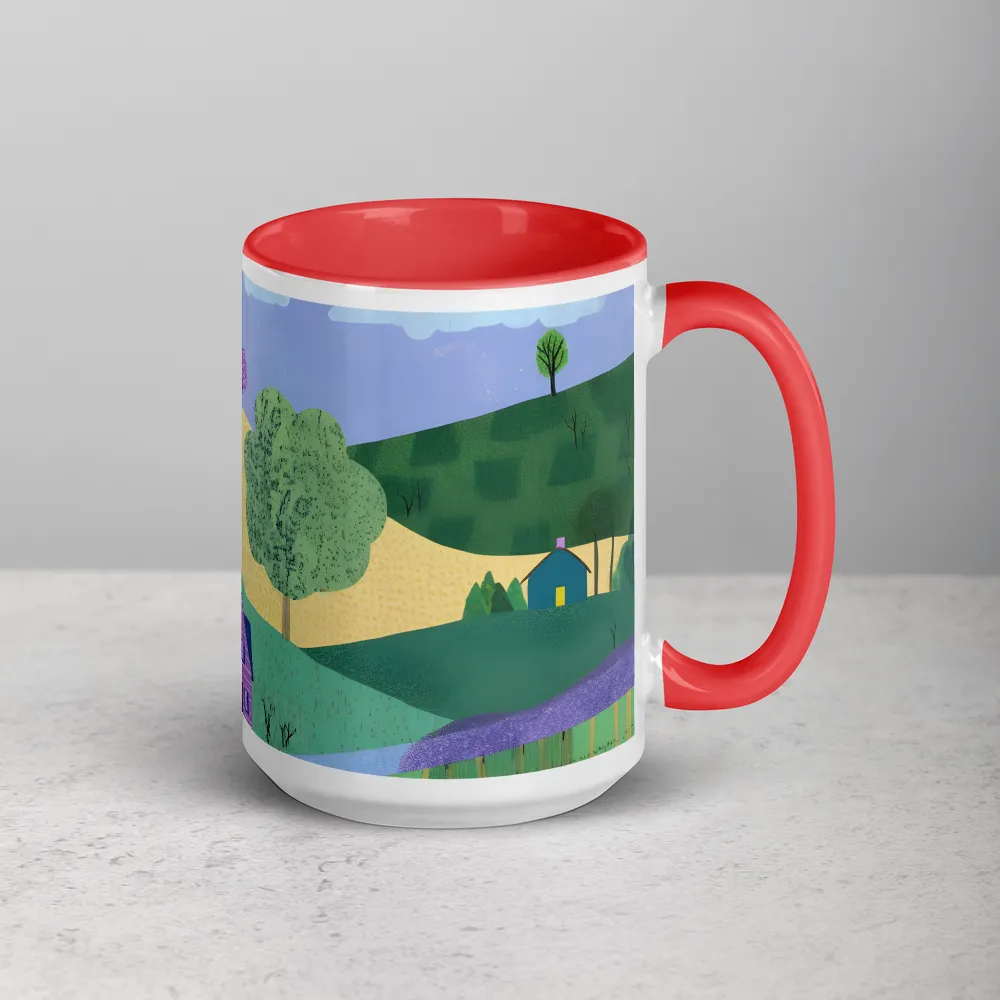 Whimsical Hills and Quaint Homes
