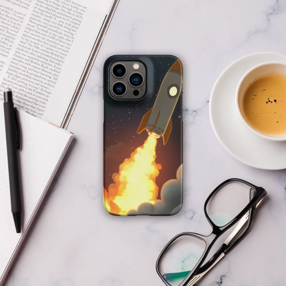 Launch into the Cosmos | Phone Case |  14 Pro Max | Snap Case | Matte