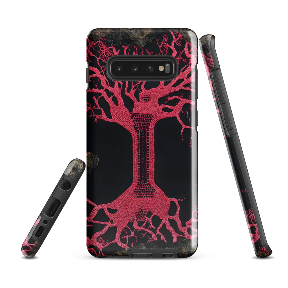 Rooted in Contrast | Phone Case |  S10 Plus | Tough Case | Glossy